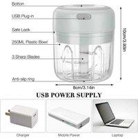 Electric Chopper For Garlic And Vegetables- 3 Colours