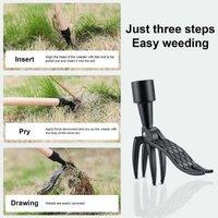 Standing Root Remover Outdoor Weeder
