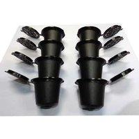 5-Pack Reusable Coffee Pods With Spoon- 3 Colours