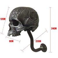 Skull Design Helmet Holder For Display And Storage