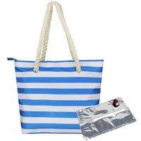Beach Wine Canvas Tote Handbag