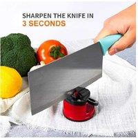 Mini Knife Sharpener With Suction Base