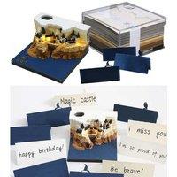 3D Memo Pad Creative Hogwarts Castle Notepad