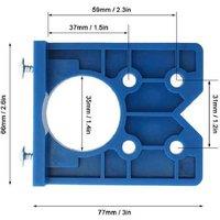 35Mm Hinge Hole Drill Guide Locator Set