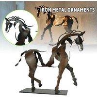 Adonis Horse Hollow Metal Garden Ornament