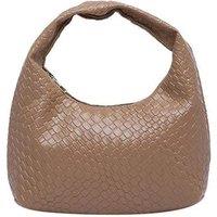 Unisex Black Bottega Veneta Pu Dumpling HandbagChic Colors & Lightweight