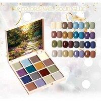 16-Colors Gel Nail Polish Diy Manicure Set