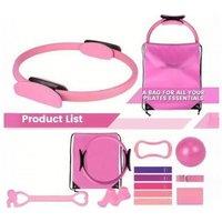 Comprehensive Pilates Ring, Ball, And Bands Set For Workouts Anywhere