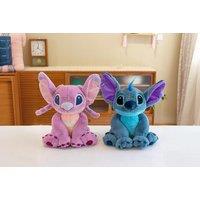 Stitch-Inspired Plush Toy In Blue Or Pink - Four Sizes Of Cuddles