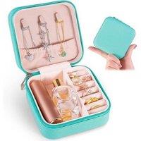 Travel-Friendly Portable Mini Jewelry Case With Protective Interior