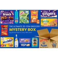 50% Off Mystery 20-Item Grocery Box - Packed Full Of Big-Brand Household Essentials