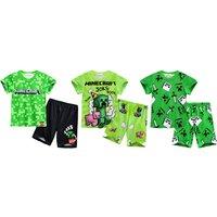Cartoon Inspired Kids Short Pyjamas Set In Multiple Styles