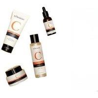 Vitamin C Brightening & Hydrating Skincare Set - 4-Step Facial Routine With Hyaluronic Acid & Botanical Antioxidants - Kormesic Skincare