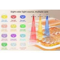 Cordless 7-Color Led Light Therapy Face Mask With 240 Beads