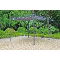 Royalcraft 3.5M X 3.5M Prague Weather-Resistant Steel Pergola Gazebo