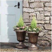 Garden Grow Set Of Two Urn Planters