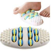 2Pcs Elliptical Foot Massagers Roller Press Plates