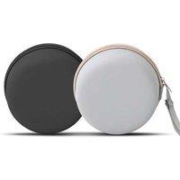 Round U-Shaped Pillow Storage Bag With Handle