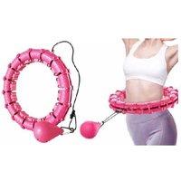 24 Knots Fitness Hula Hoop Detachable Weighted Hoops