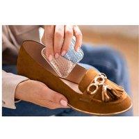 Unisex Black 2 Pairs Non-Slip Transparent Arch Support Inserts For Flat Feet