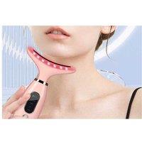 Facial Massager With Led Light Therapy For Face And Neck