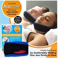 Acusnore Anti Snore Double Support Max Action Chin Strap