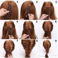 Glamza French Braid Hair Plaiting Tool - For All Hair Types, Anti-Breakage, Adds Volume