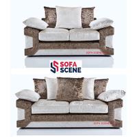 Henry 3+2 Sofa Black/Silver Or Brown/Beige