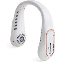 Insu Beauty 5-Speed Wearable Neck Fan With Dual Airflow & Led Display!