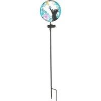 Solar LED Animal Silhouette Garden Path Light - Weatherproof Iron Art