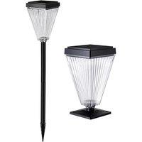 Solar LED Garden Path Light - 3 Colour Modes, IP65 Waterproof, Easy Install