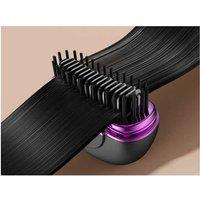 Professional Mini Ceramic Hair Straightening Comb - Portable Rechargeable Beauty Tool For Hair & Beard Styling