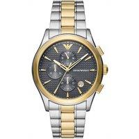 Price Drop! Gold & Silver Stainless Steel Emporio Armani Chronograph Watch