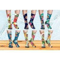 Design Handcrafted Socks With Your Own Photo And Custom Text