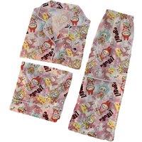 Unisex Black Labubu Inspired Circus Pyjama: 3-Piece Set!