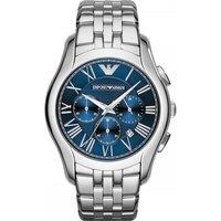Emporio Armani Ar1787 Silver Stainless Steel Chronograph Watch