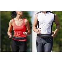 Unisex Running Waist Pack Fitness Belt With Reflective Strips