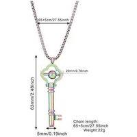 Stainless Steel Adjustable Breathing Pendant Necklace - Hypoallergenic Mindfulness Jewellery For Stress Relief