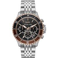 Michael Kors Men'S Bayville Quartz Chronograph Stainless 44Mm Watch