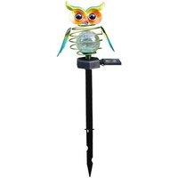 Solar Animal Garden Ornaments - Weather-Resistant Flamingo Or Owl!