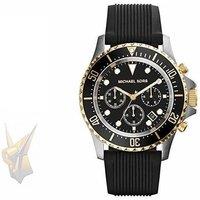 Michael Kors Mk8366 Black Dial Silicone Strap Men'S Watch