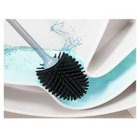 Toilet Brush With Quick Drying Holder