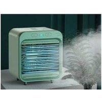 Portable 3-Speed Mini Air Conditioner & Humidifier Fan - Usb Rechargeable, Ultra Quiet, 200Ml Water Tank