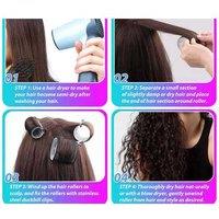 Professional Haircare Volumising Self-Grip Hair Rollers Set - 24Pcs With Clips For Bouncy Curls & Salon-Quality Styling