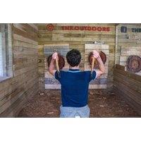 30 Min Indoor Axe Throwing Session For 2 - North Wales