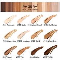 Phoera Velvety Matte Full Coverage Liquid Foundation 2 Pack - Makeup, Skincare, Hydrating Formula