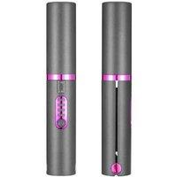 Professional Ceramic 2 In 1 Cordless Hair Straightener & Curler - Portable Beauty Electrical For Silky, Frizz-Free Styling