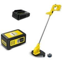 Karcher Cordless Grass Trimmer with 18V Battery - Lightweight, Ergonomic, Precision Cutting