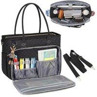 Unisex Black Spacious Large-Capacity Waterproof Travel Bag For Work Or Getaways