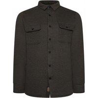 Unisex Cloudveil Virgil Men'S Quilted Overshirt - Brown, Grey, And Blue